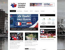 Tablet Screenshot of lesfrancaisdebarcelone.com